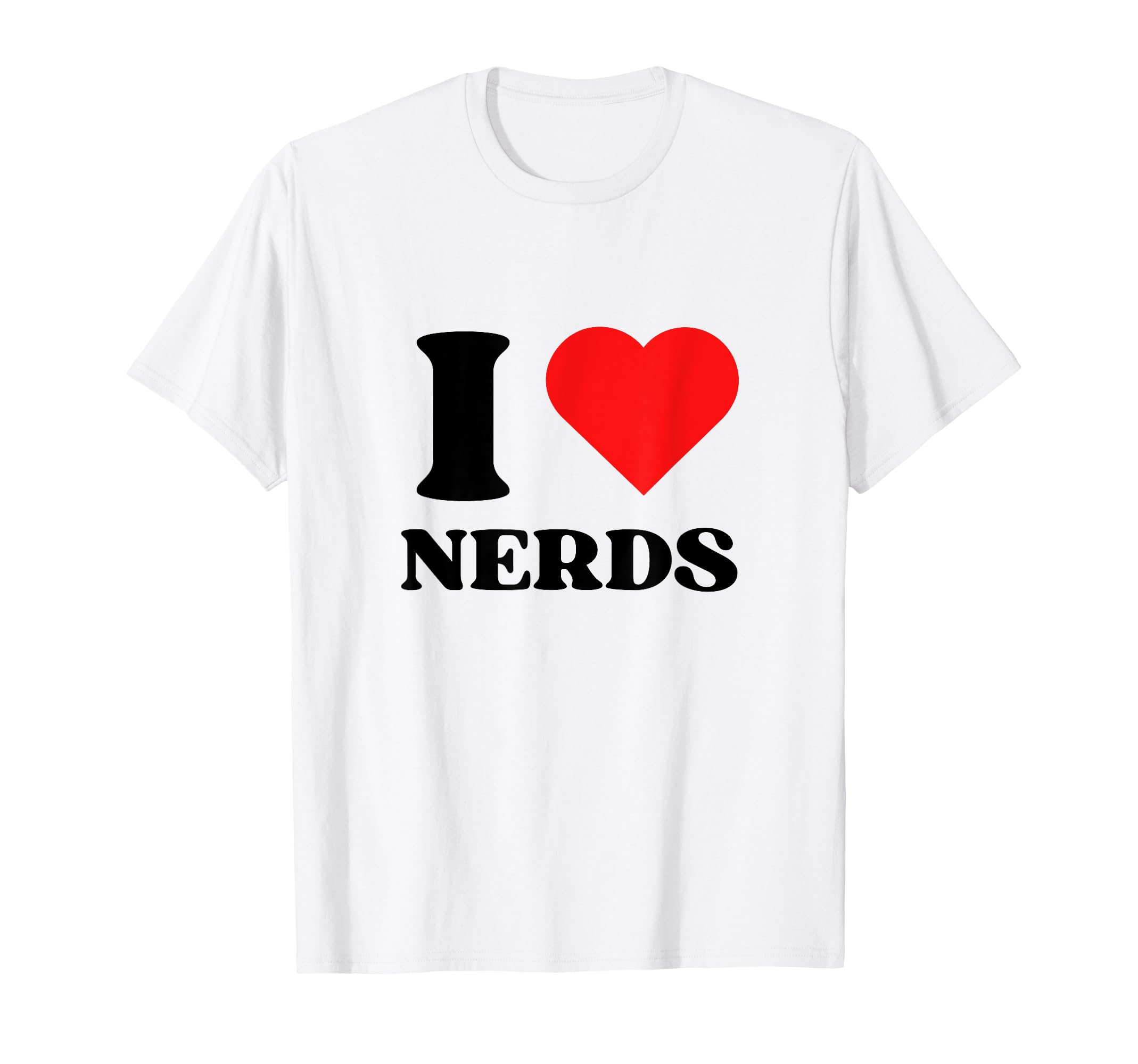 I Love Nerds I Heart Nerds Y2K T-Shirt - Trendy Graphic Men Women - T-Shirt, Sweatshirt, Hoodie