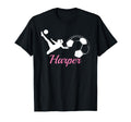 Harper Name Gift Personalized Soccer T-Shirt - Custom Art Print Unisex - T-Shirt, Sweatshirt, Hoodie