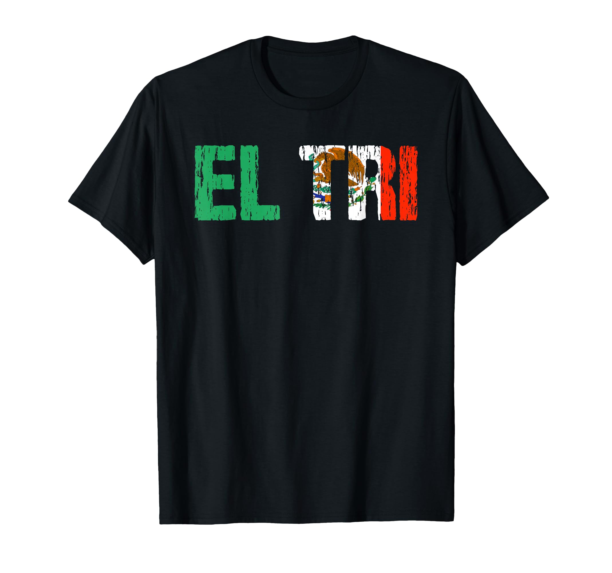 El Tri Mexico Soccer Fan Futbol Distressed T-Shirt - Unique Graphic Unisex - T-Shirt, Sweatshirt, Hoodie