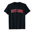 White Sands National Park Sports Red T-Shirt - Aesthetic Graphic Men Women - T-Shirt, Sweatshirt, Hoodie
