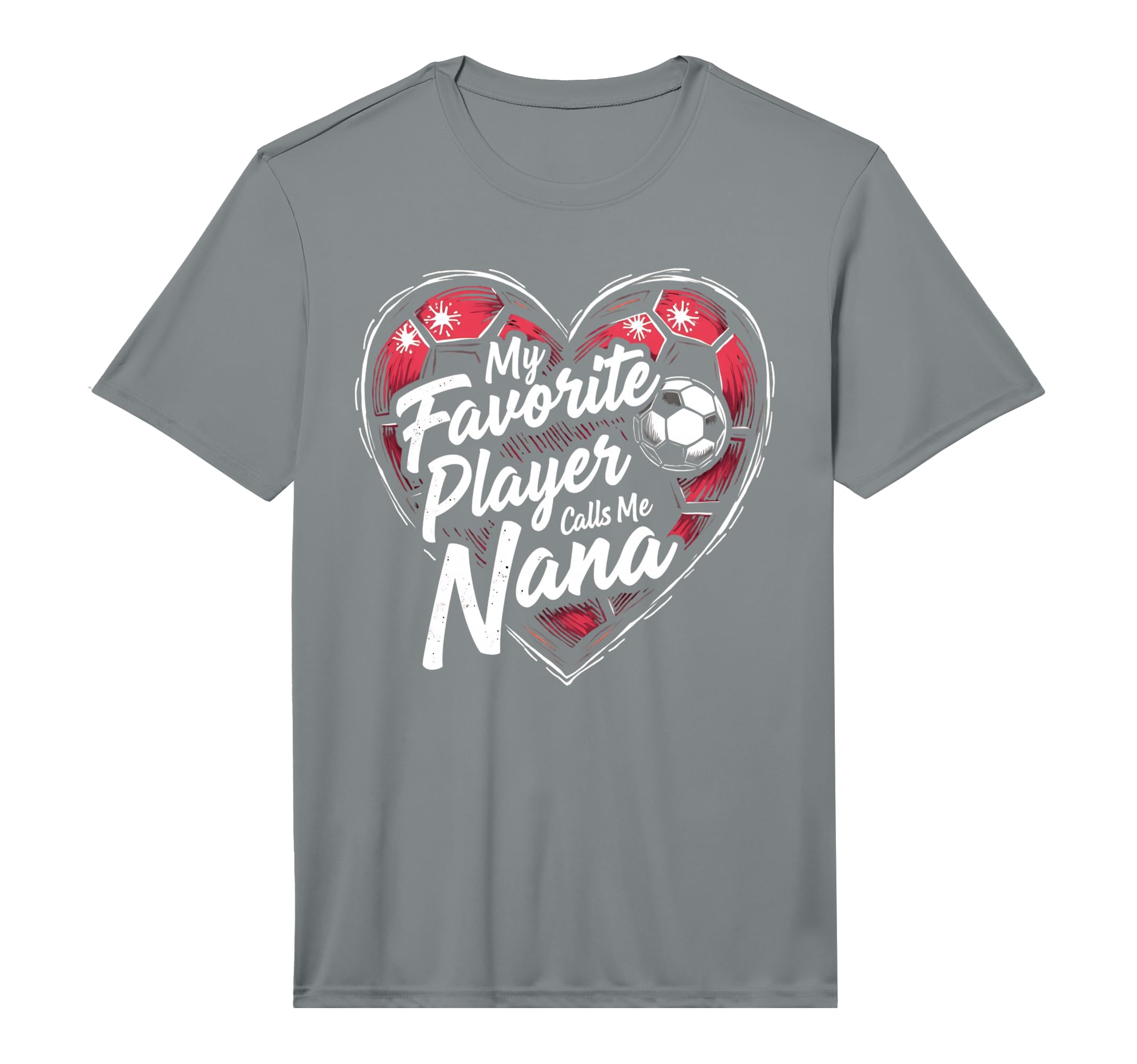 Proud Soccer Nana Funny Grandma Lover T-Shirt - Trendy Graphic Unisex - T-Shirt, Sweatshirt, Hoodie