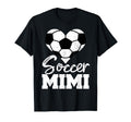Soccer Mimi Heart Funny Heartfelt T-Shirt - Casual Everyday Wear Men Women - T-Shirt, Sweatshirt, Hoodie
