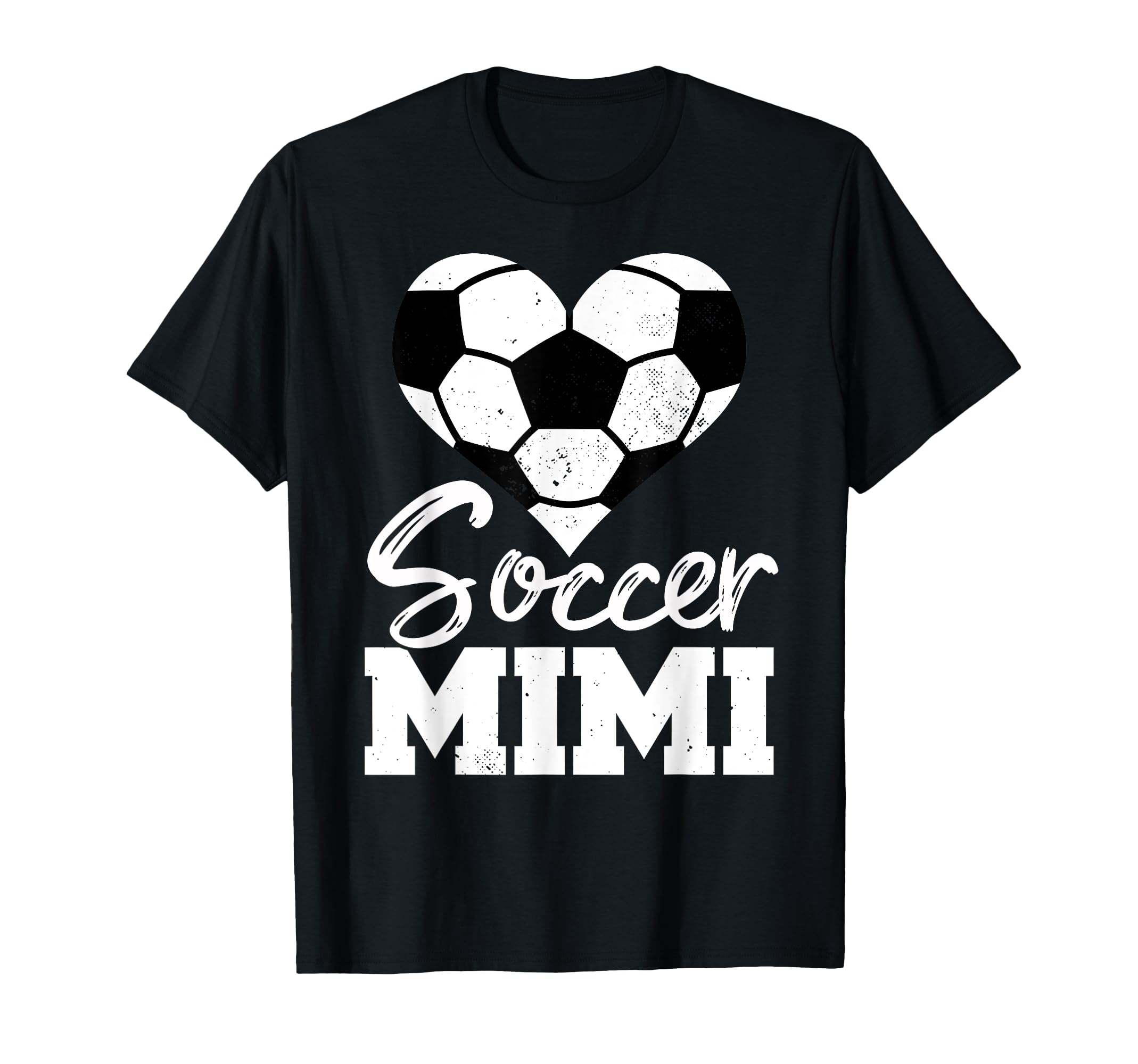 Soccer Mimi Heart Funny Heartfelt T-Shirt - Casual Everyday Wear Men Women - T-Shirt, Sweatshirt, Hoodie