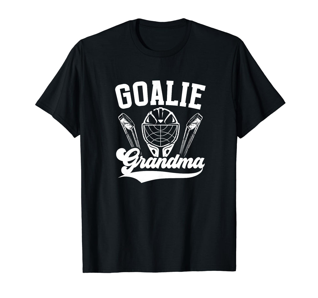 Ice Hockey Goalie Grandma Hockey T-Shirt - Novelty Apparel Unisex - T-Shirt, Sweatshirt, Hoodie