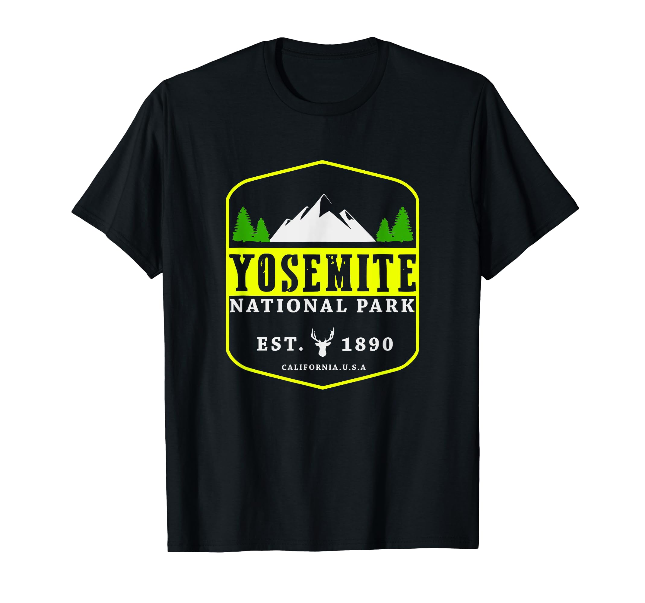 Yosemite National Park T-Shirt - Unique Graphic Men Women - T-Shirt, Sweatshirt, Hoodie