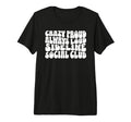 Sideline Social Club Soccer Mom Tri T-Shirt - Custom Art Print for Adults - T-Shirt, Sweatshirt, Hoodie