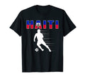 Haiti Soccer Lovers Jersey Support T-Shirt - Graphic Print Men Women - T-Shirt, Sweatshirt, Hoodie
