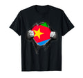 Eritrea National Flag Proud Eritrean Soccer T-Shirt - Graphic Print Unisex - T-Shirt, Sweatshirt, Hoodie