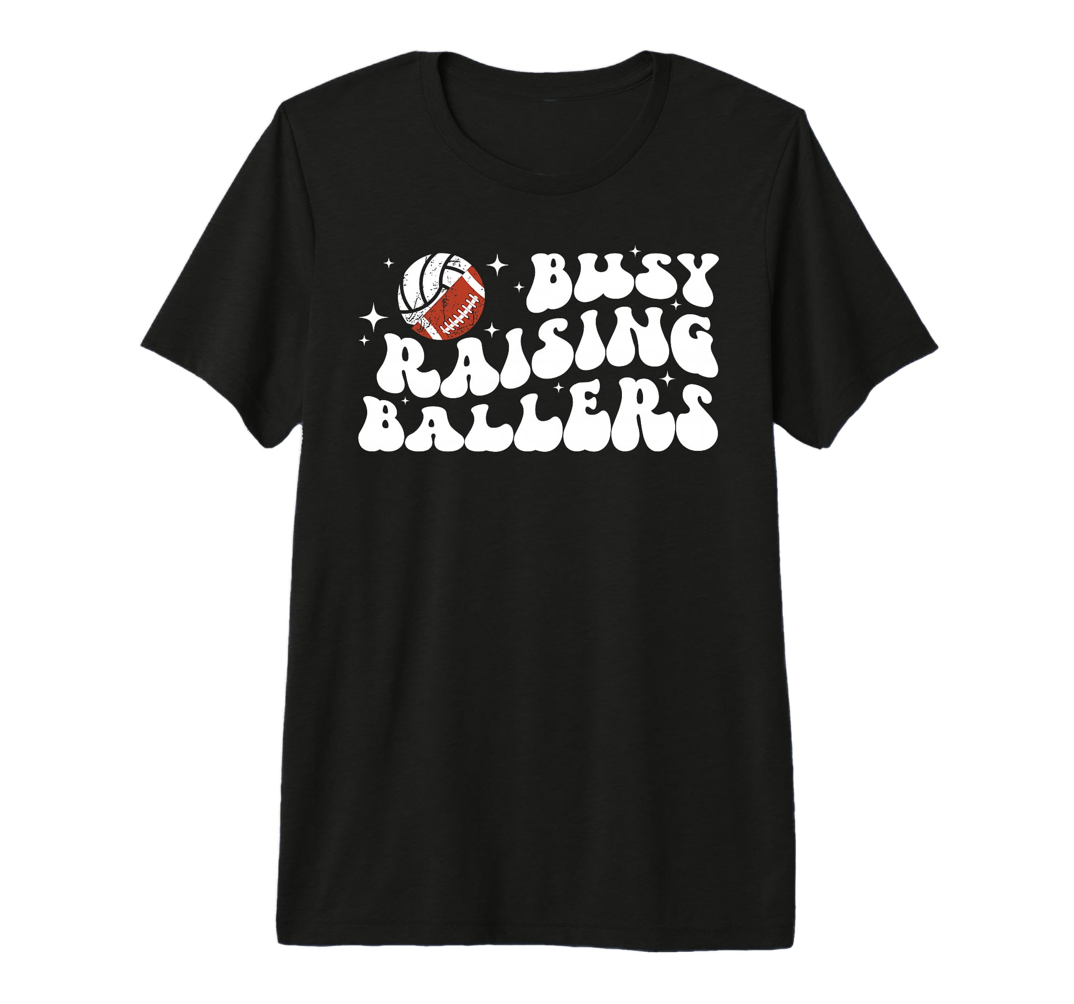 Busy Raising Ballers Volleyball T-Shirt - Aesthetic Graphic Unisex - T-Shirt, Sweatshirt, Hoodie