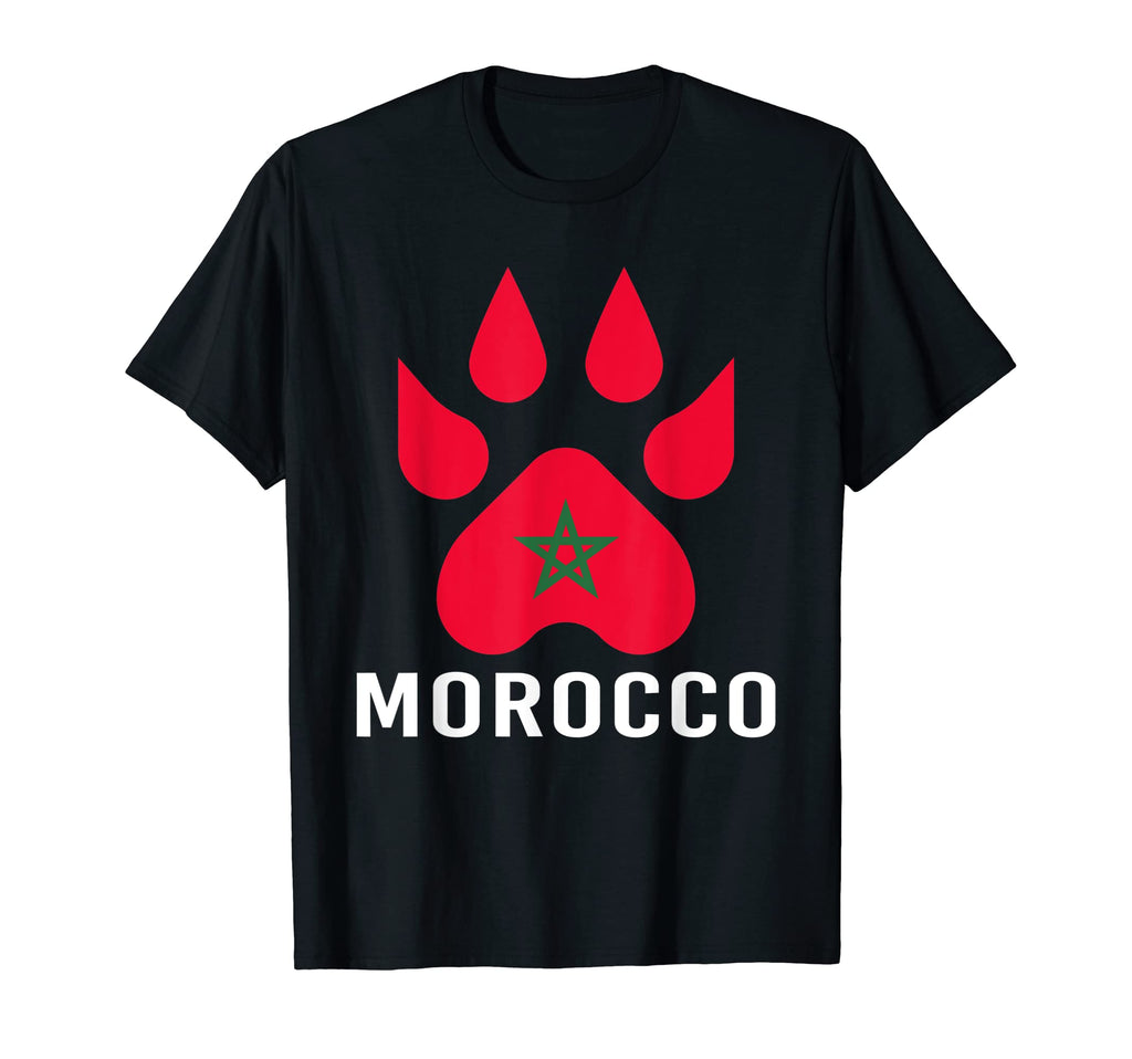 Moorish American Morocco Flag Moroccan T-Shirt - Streetwear Style Unisex - T-Shirt, Sweatshirt, Hoodie