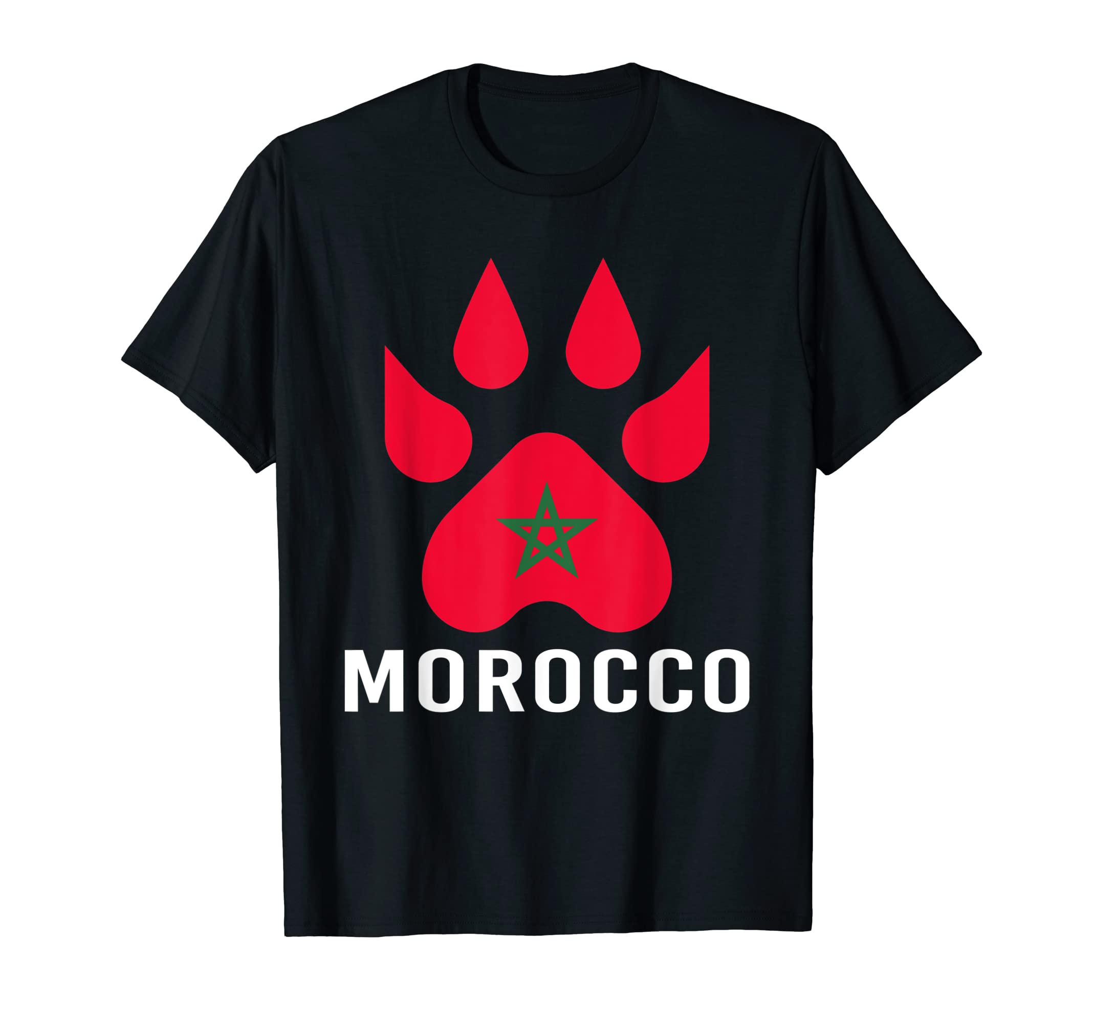 Moorish American Morocco Flag Moroccan T-Shirt - Streetwear Style Unisex - T-Shirt, Sweatshirt, Hoodie