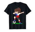 Soccer Chile Jersey Flag Football Dab T-Shirt - Novelty Apparel for Adults - T-Shirt, Sweatshirt, Hoodie