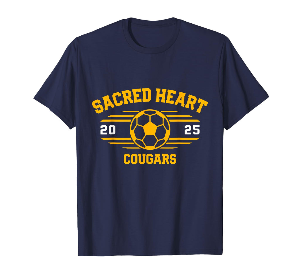 Sacred Heart Cougars High School Sweatshirt - Minimalist Print Men Women - T-Shirt, Sweatshirt, Hoodie