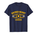 Sacred Heart Cougars High School Sweatshirt - Minimalist Print Men Women - T-Shirt, Sweatshirt, Hoodie