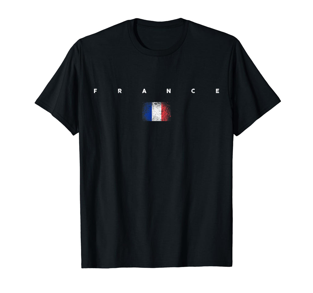 France Flag Pride Soccer French T-Shirt - Fun Novelty Design Men Women - T-Shirt, Sweatshirt, Hoodie