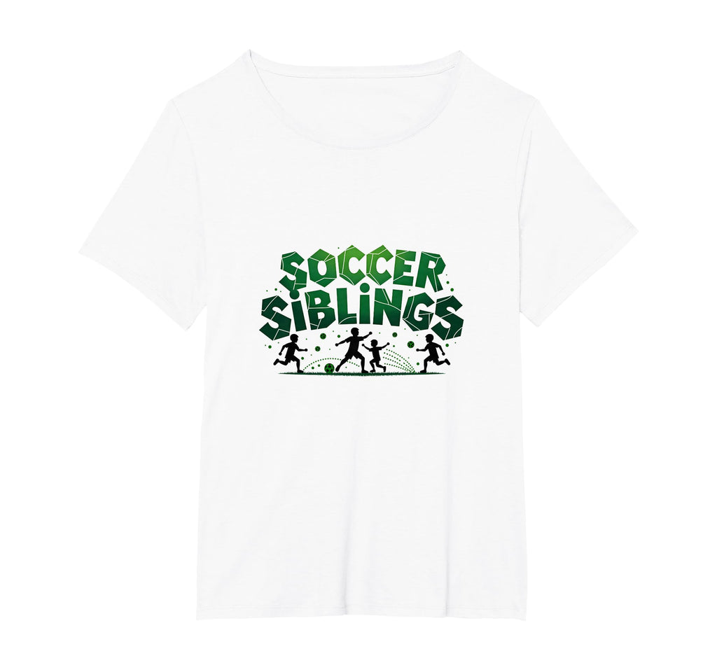 Soccer Siblings Family Teamwork Soccer T-Shirt - Unique Graphic for Adults - T-Shirt, Sweatshirt, Hoodie