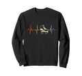My Heart Beats Roller Skates Sweatshirt - Streetwear Style for Adults - T-Shirt, Sweatshirt, Hoodie