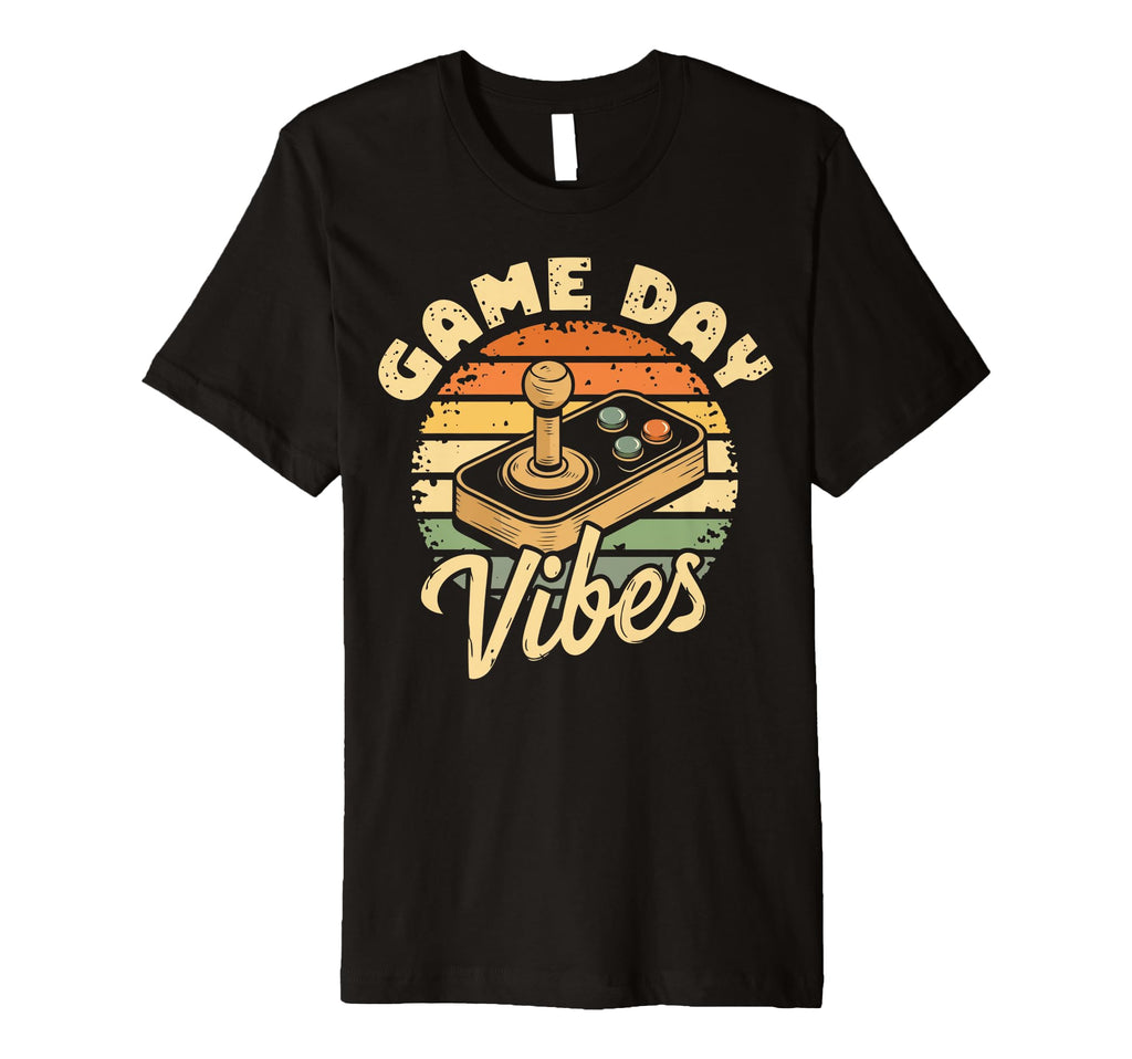 Game Day Vibes Arcade Joystick T-Shirt - Casual Everyday Wear for Adults - T-Shirt, Sweatshirt, Hoodie