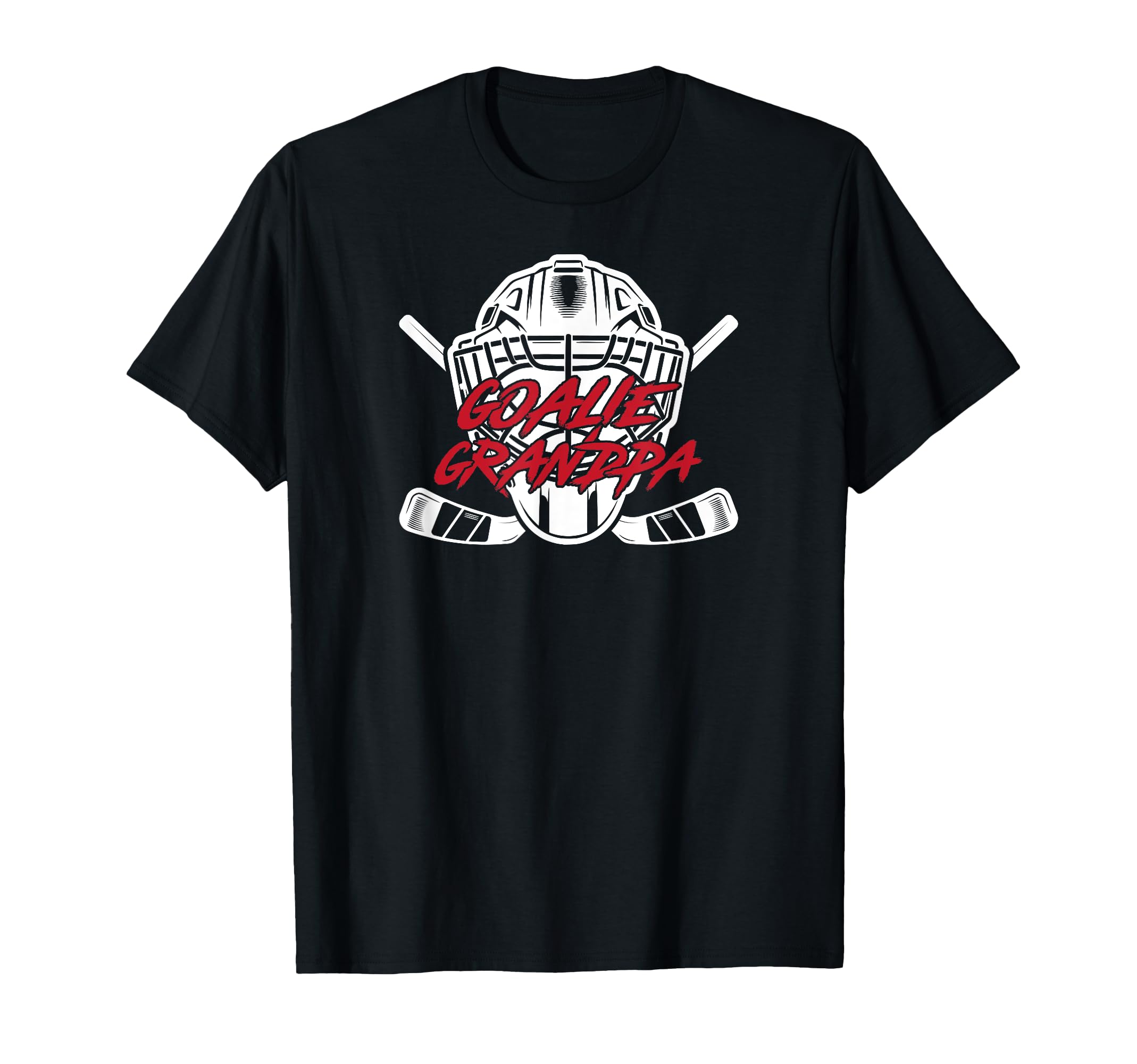 Ice Hockey Goalie Grandpa Hockey T-Shirt - Unique Graphic for Adults - T-Shirt, Sweatshirt, Hoodie