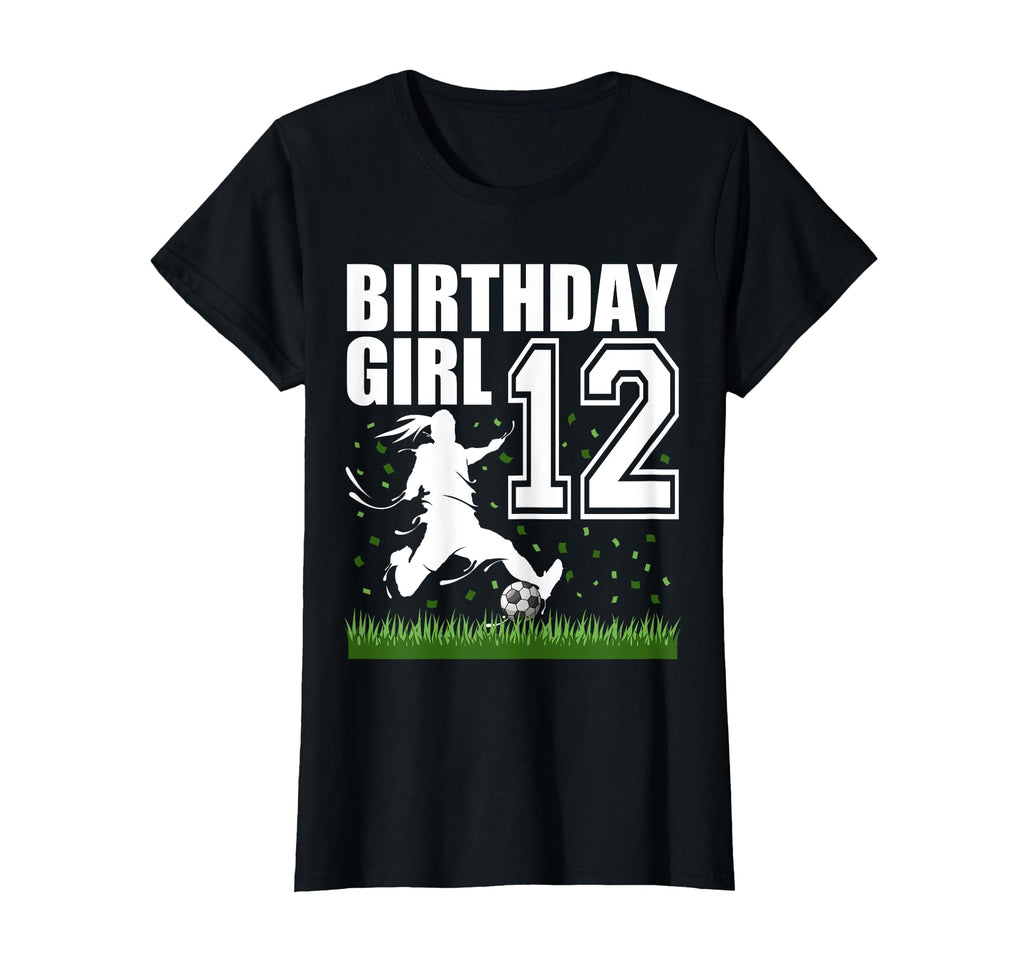 12 Year Old Soccer Birthday Party Theme T-Shirt - Custom Art Print Unisex - T-Shirt, Sweatshirt, Hoodie