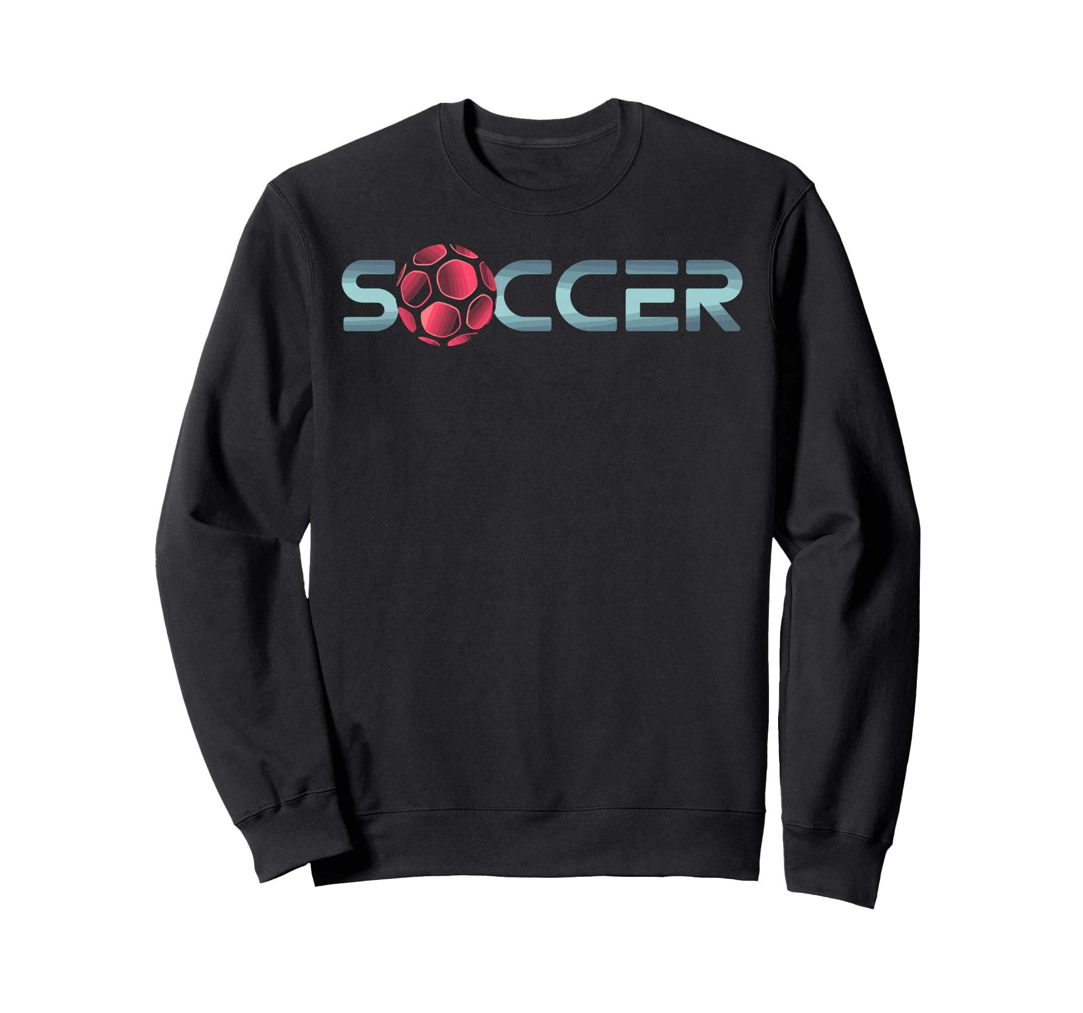 Soccer Football Ball Soccer Sweatshirt - Aesthetic Graphic for Adults - T-Shirt, Sweatshirt, Hoodie