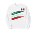Mexico Flag Mexican Hispanic Sweatshirt - Casual Everyday Wear Men Women - T-Shirt, Sweatshirt, Hoodie