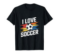 I Love Soccer Vibrant T-Shirt - Fun Novelty Design Unisex - T-Shirt, Sweatshirt, Hoodie