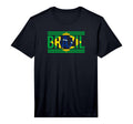 Brazil Brazilian Flag Sports Soccer T-Shirt - Aesthetic Graphic Men Women - T-Shirt, Sweatshirt, Hoodie