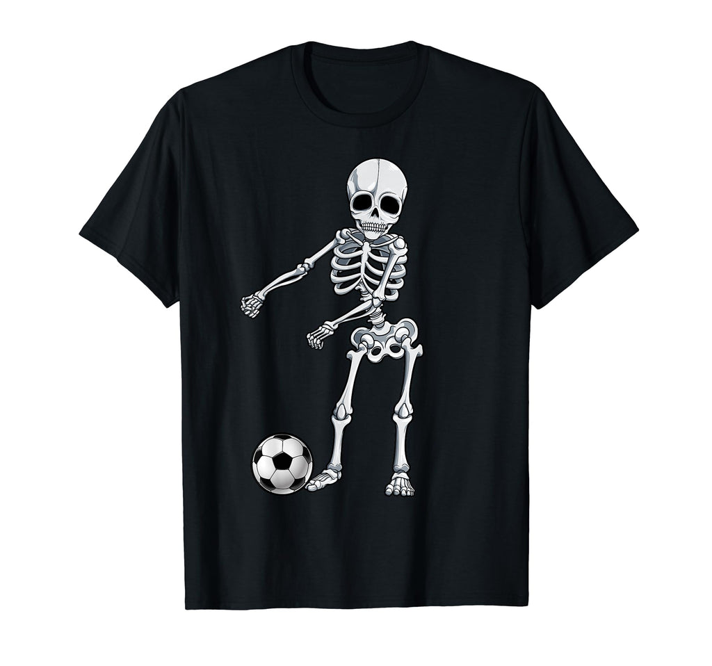 Floss Dance Skeleton Soccer Ball Flossing T-Shirt - Minimalist Print Unisex - T-Shirt, Sweatshirt, Hoodie