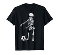 Floss Dance Skeleton Soccer Ball Flossing T-Shirt - Minimalist Print Unisex - T-Shirt, Sweatshirt, Hoodie