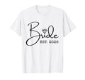 Bride 2026 Future Wife Engagement T-Shirt - Aesthetic Graphic for Adults - T-Shirt, Sweatshirt, Hoodie