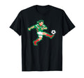 Mexico Soccer Pixel Futbol Mexican T-Shirt - Custom Art Print for Adults - T-Shirt, Sweatshirt, Hoodie