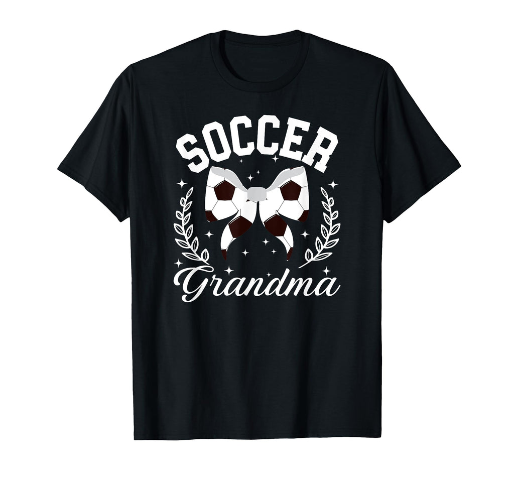 Soccer Grandma Coquette Soccer T-Shirt - Fun Novelty Design for Adults - T-Shirt, Sweatshirt, Hoodie