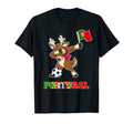 Portugal Soccer Reindeer T-Shirt - Fun Novelty Design for Adults - T-Shirt, Sweatshirt, Hoodie