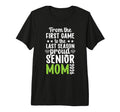 Proud Soccer Senior Mom 2026 Soccer T-Shirt - Custom Art Print Men Women - T-Shirt, Sweatshirt, Hoodie
