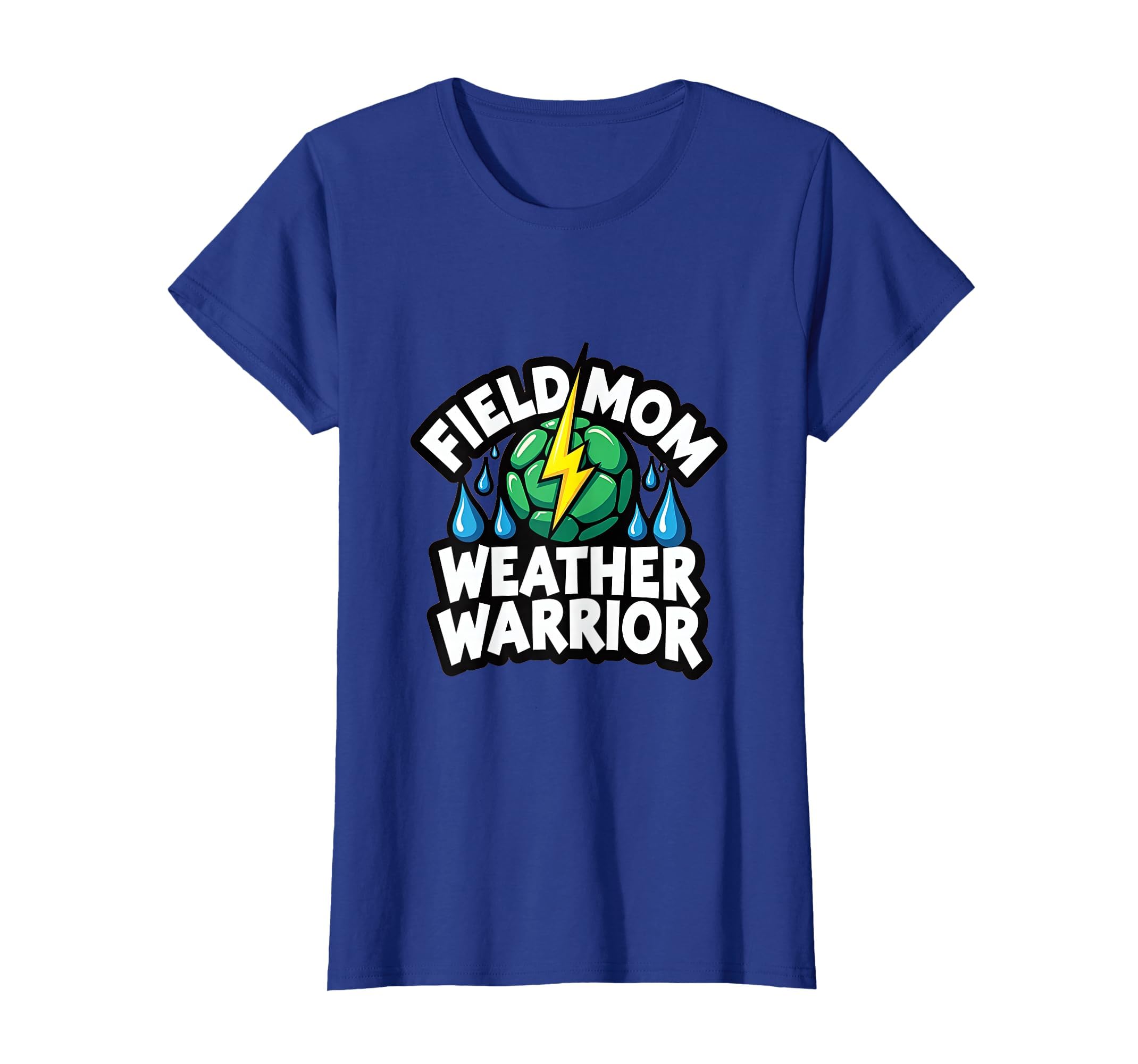 Field Mom Weather Warrior Soccer T-Shirt - Aesthetic Graphic Unisex - T-Shirt, Sweatshirt, Hoodie