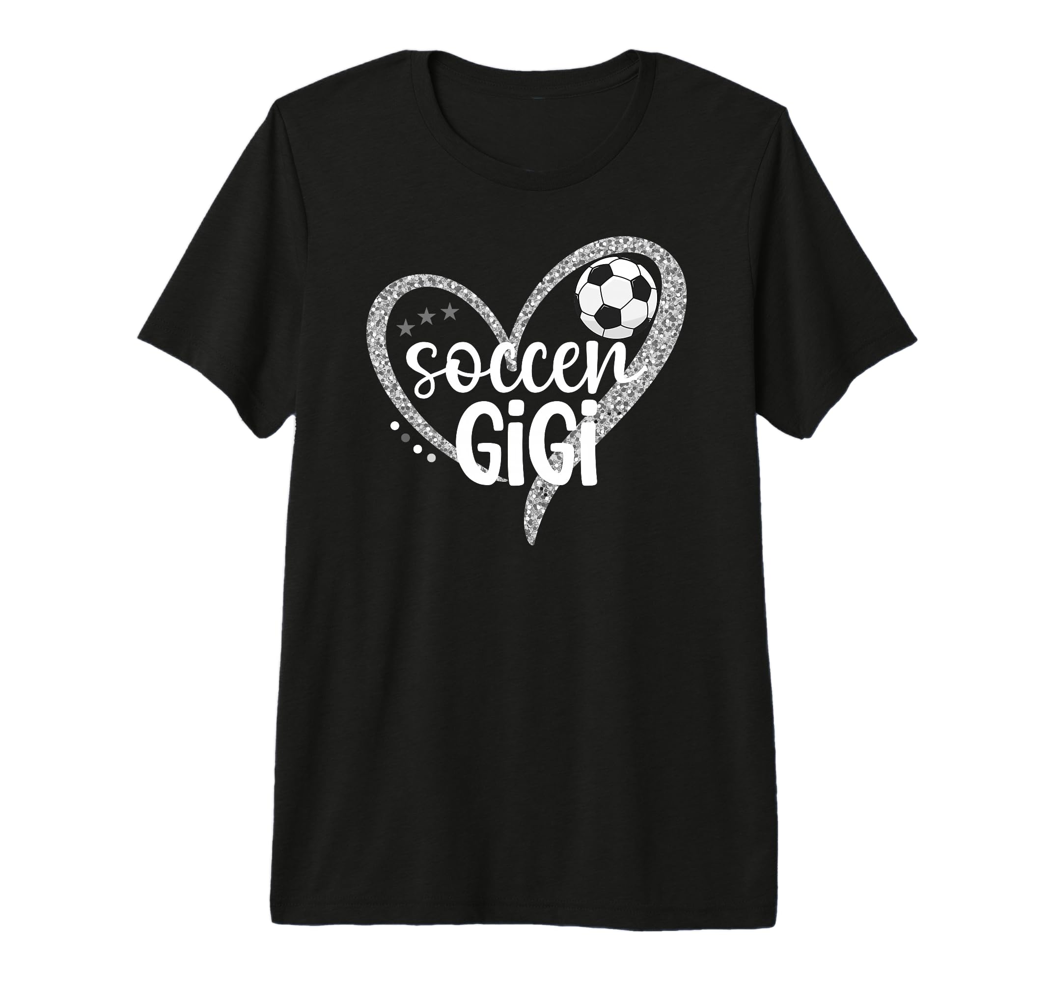 Soccer Gigi Heart Grandma Gigi Soccer T-Shirt - Novelty Apparel Men Women - T-Shirt, Sweatshirt, Hoodie