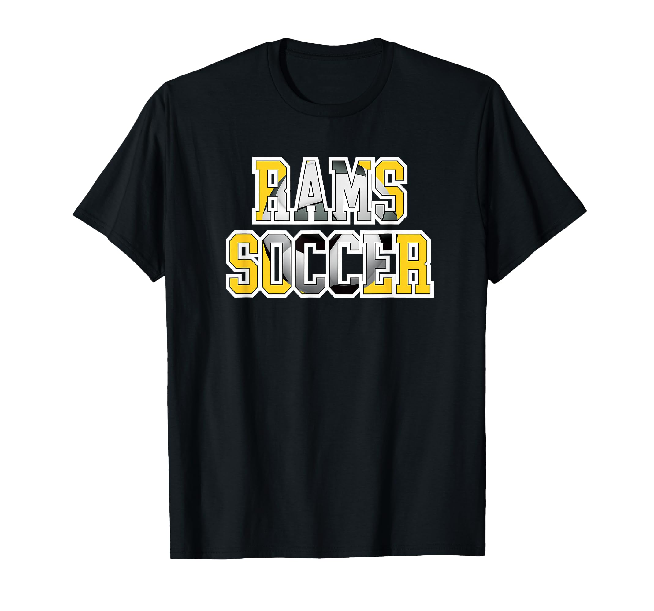 Rams Soccer Mom Game Day Mascot T-Shirt - Casual Everyday Wear for Adults - T-Shirt, Sweatshirt, Hoodie