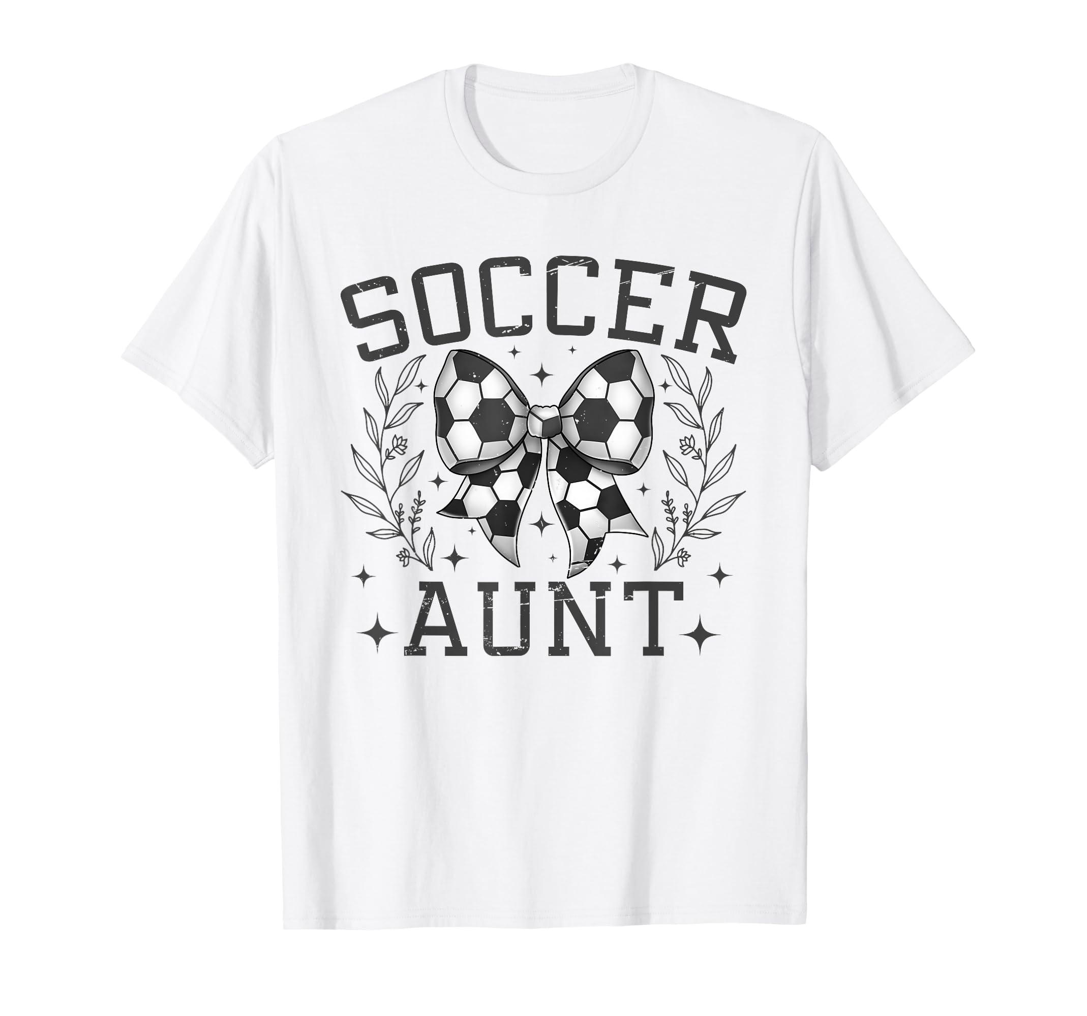 Coquette Bow Soccer Aunt Game Day T-Shirt - Streetwear Style Unisex - T-Shirt, Sweatshirt, Hoodie