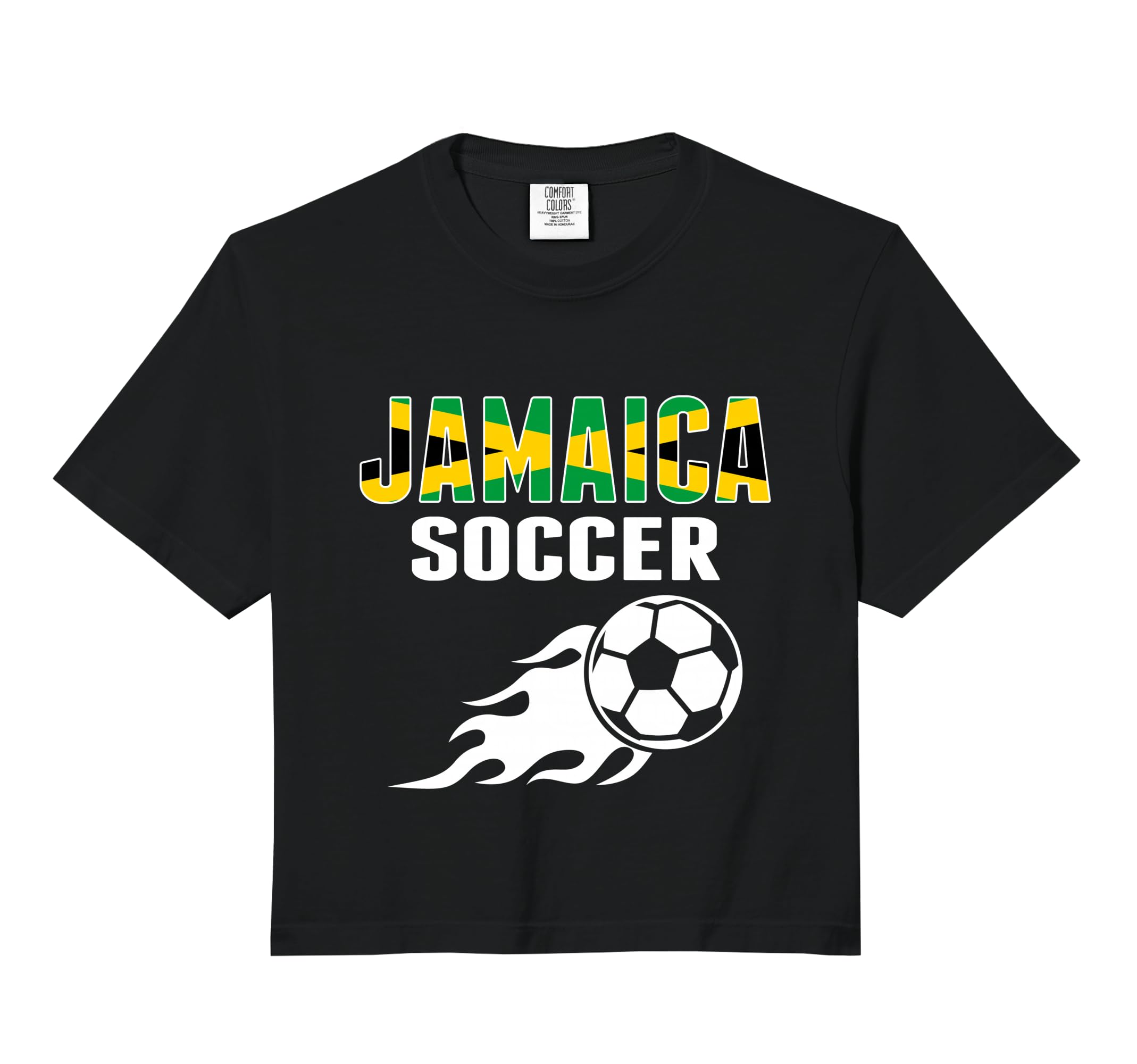 Proud Jamaica Soccer Fans Jersey Hoodie - Minimalist Print Men Women - T-Shirt, Sweatshirt, Hoodie