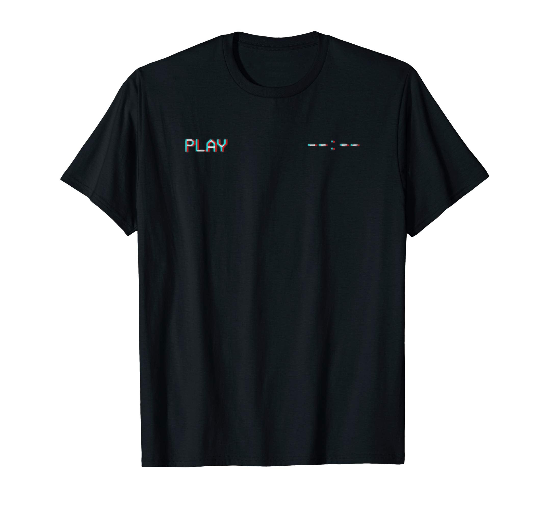 Mens Vcr Play Screen Camcorder Vaporwave T-Shirt - Graphic Print Men Women - T-Shirt, Sweatshirt, Hoodie