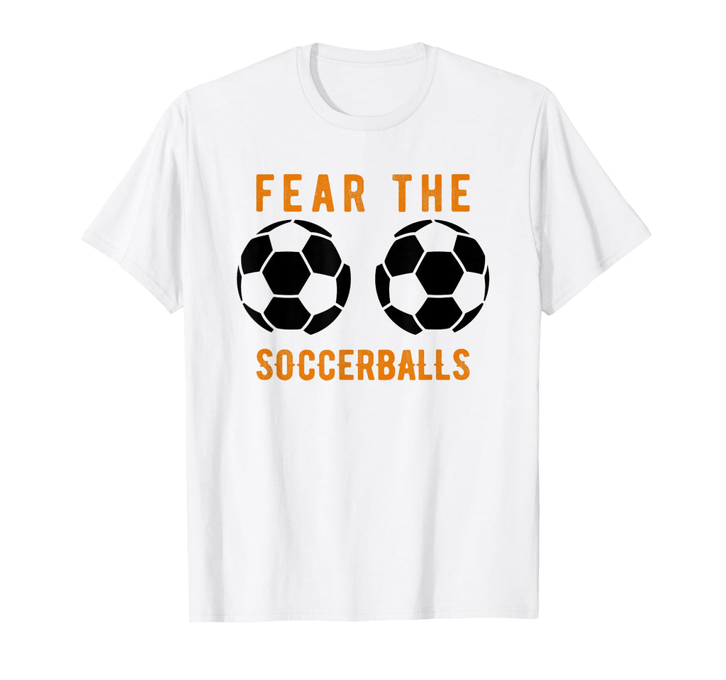 Funny Football Soccer Balls Fear T-Shirt - Trendy Graphic for Adults - T-Shirt, Sweatshirt, Hoodie