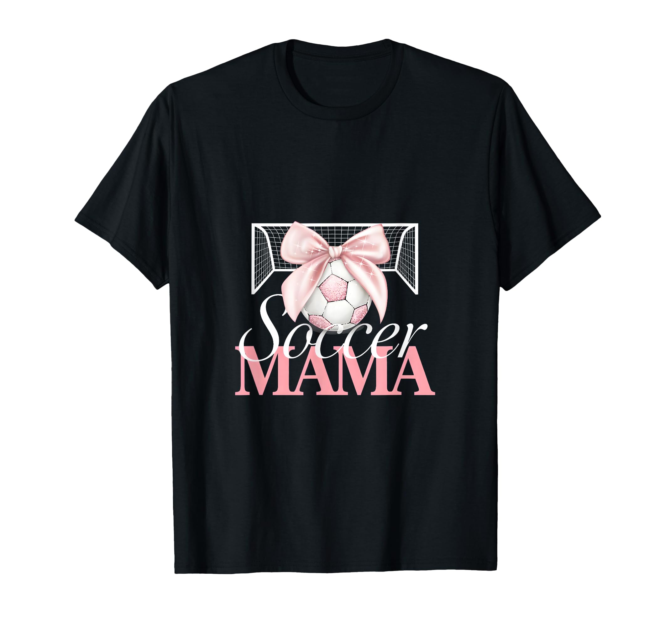 Soccer Mama Bow Soccer Mom Club T-Shirt - Aesthetic Graphic for Adults - T-Shirt, Sweatshirt, Hoodie