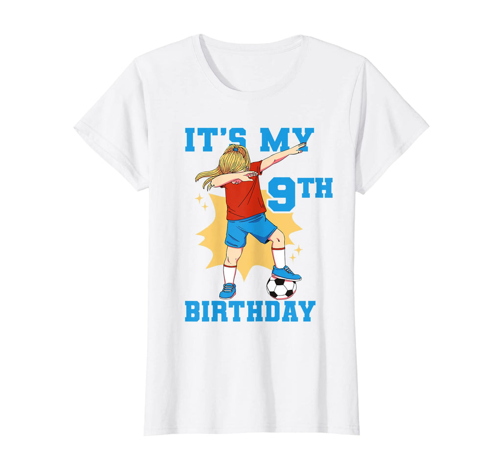 Its My 9Th Birthday Soccer T-Shirt - Fun Novelty Design for Adults - T-Shirt, Sweatshirt, Hoodie