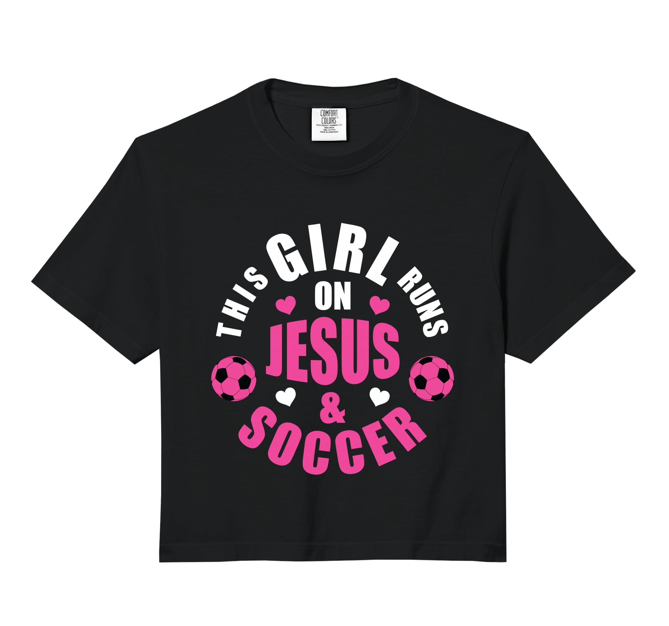 This Runs Jesus And Soccer Gifts Hoodie - Casual Everyday Wear for Adults - T-Shirt, Sweatshirt, Hoodie