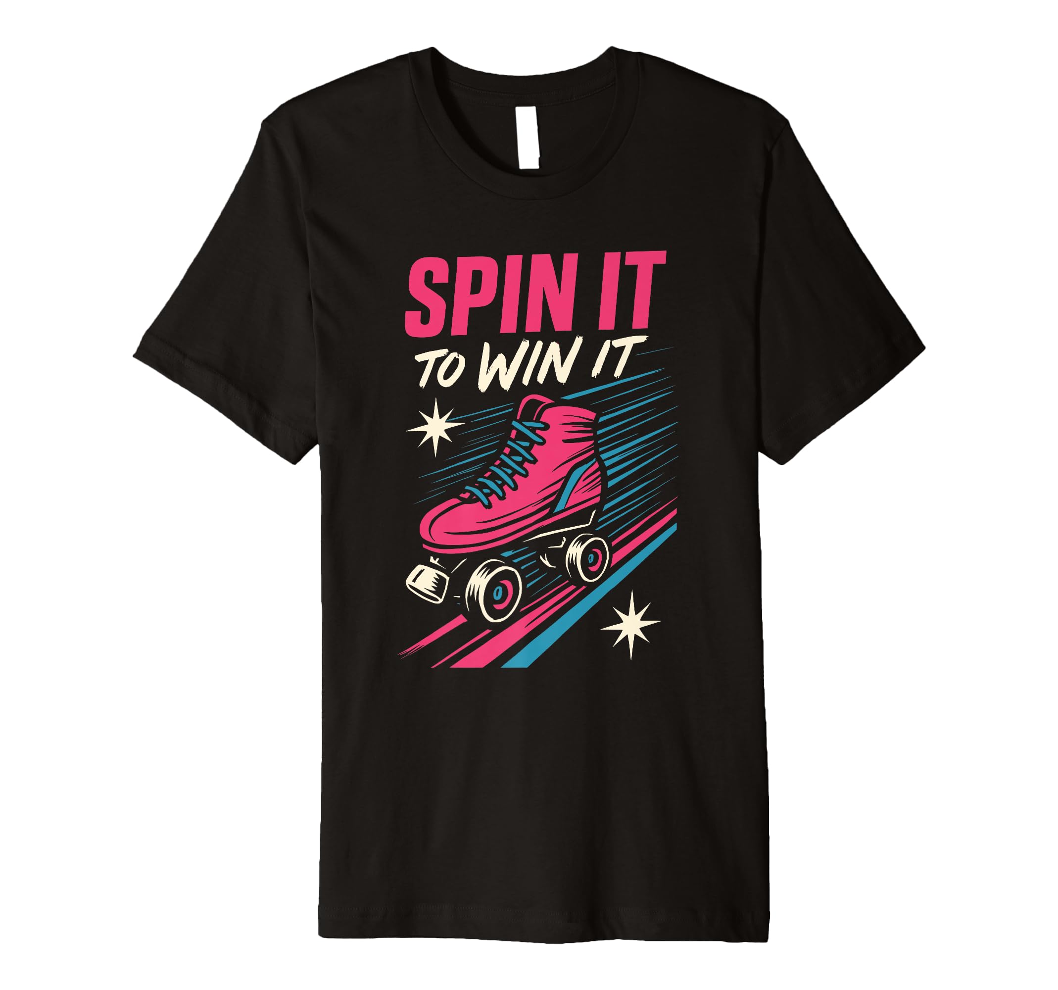 Roller Rink Crew Skate Disco Vibes Rink T-Shirt - Aesthetic Graphic Unisex - T-Shirt, Sweatshirt, Hoodie