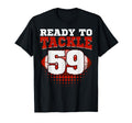 Football 59Th Birthday Player T-Shirt - Fun Novelty Design Men Women - T-Shirt, Sweatshirt, Hoodie