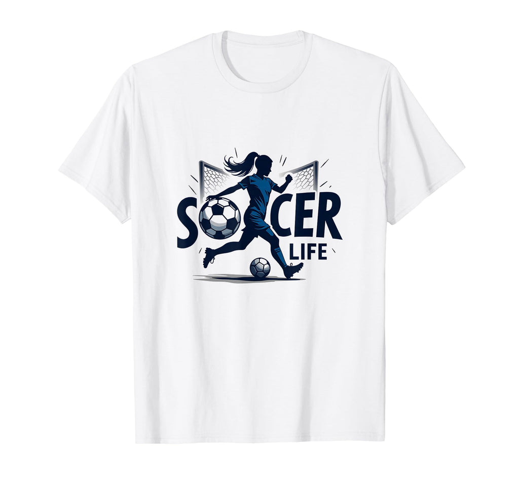Soccer Is Life Womens Passion Beautiful T-Shirt - Aesthetic Graphic Unisex - T-Shirt, Sweatshirt, Hoodie