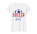 Soccer Aunt Soccer Ball Auntie T-Shirt - Streetwear Style for Adults - T-Shirt, Sweatshirt, Hoodie