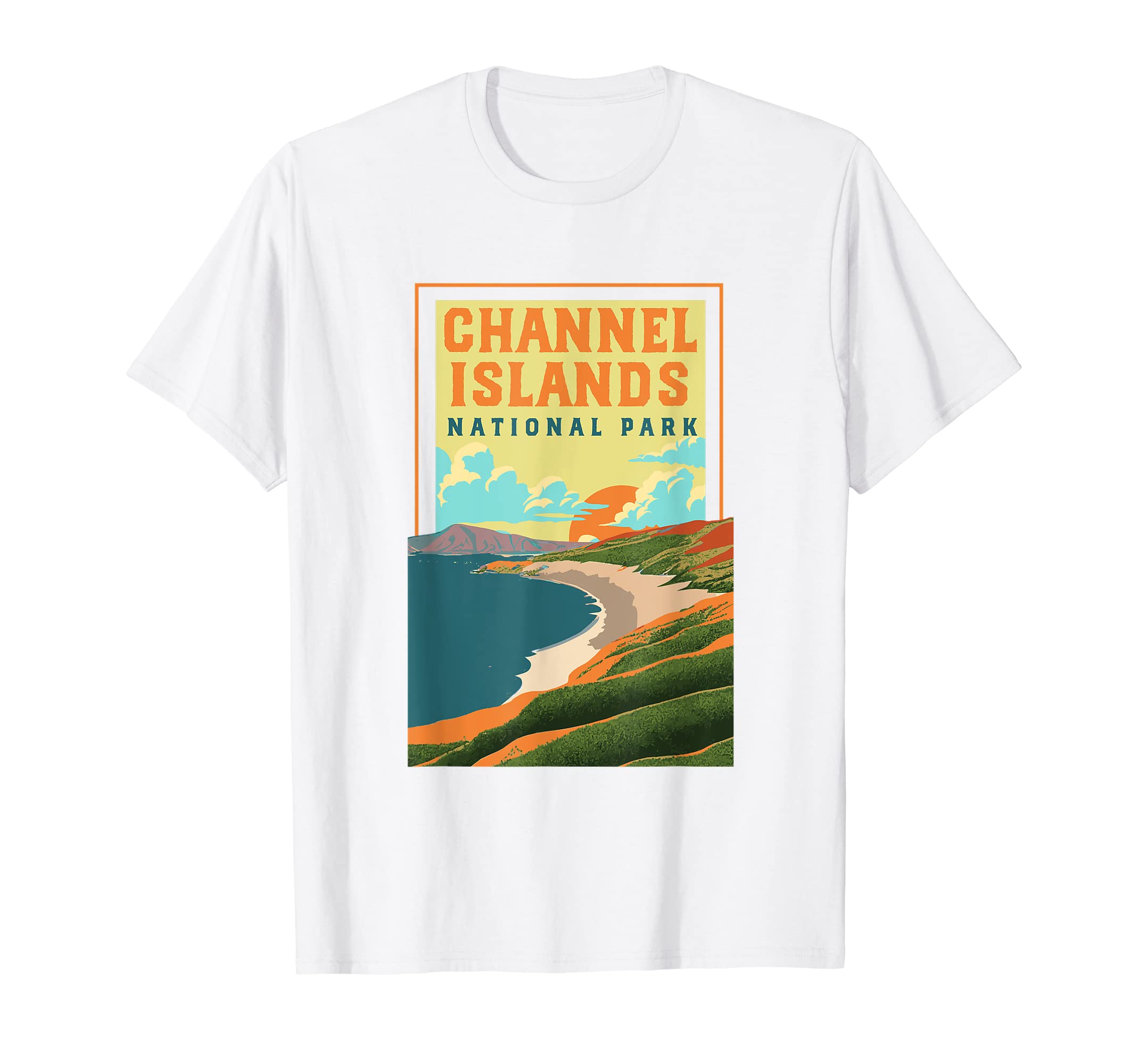 Channel Islands California Wpa T-Shirt - Novelty Apparel Men Women - T-Shirt, Sweatshirt, Hoodie